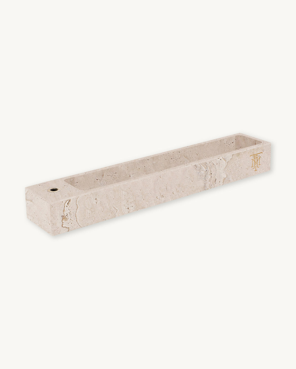 TRAVERTINE INCENSE HOLDER