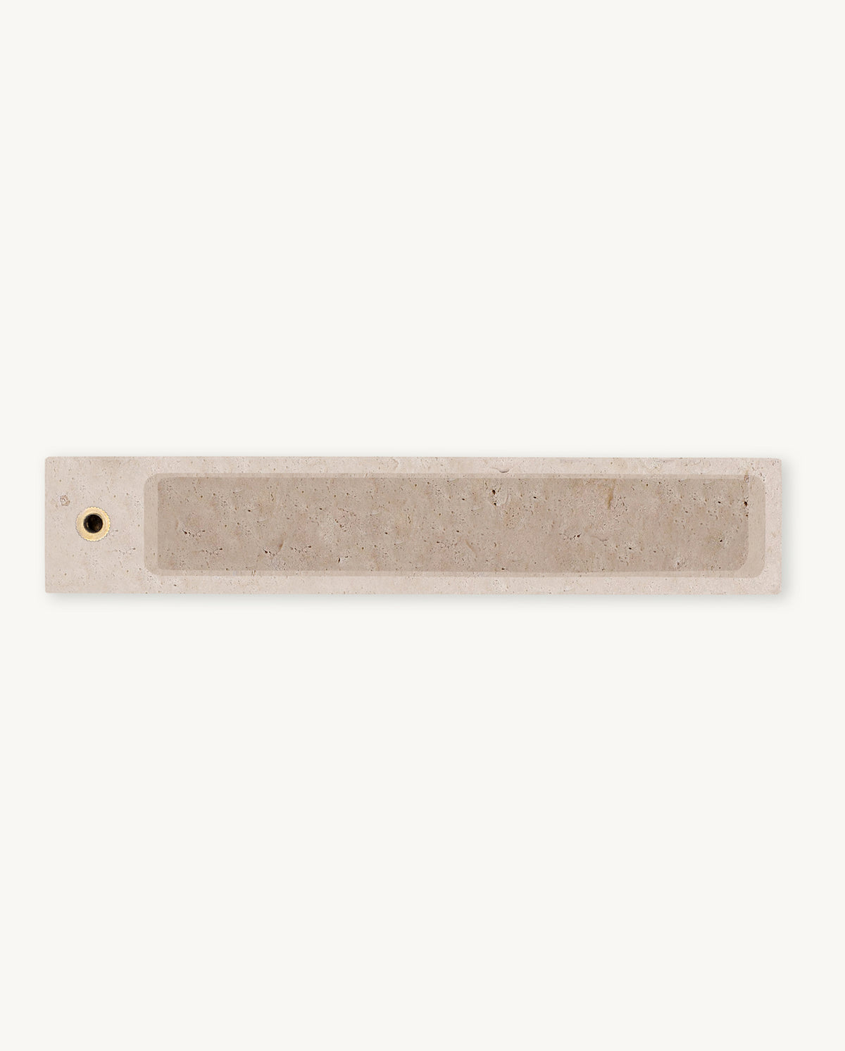 TRAVERTINE INCENSE HOLDER