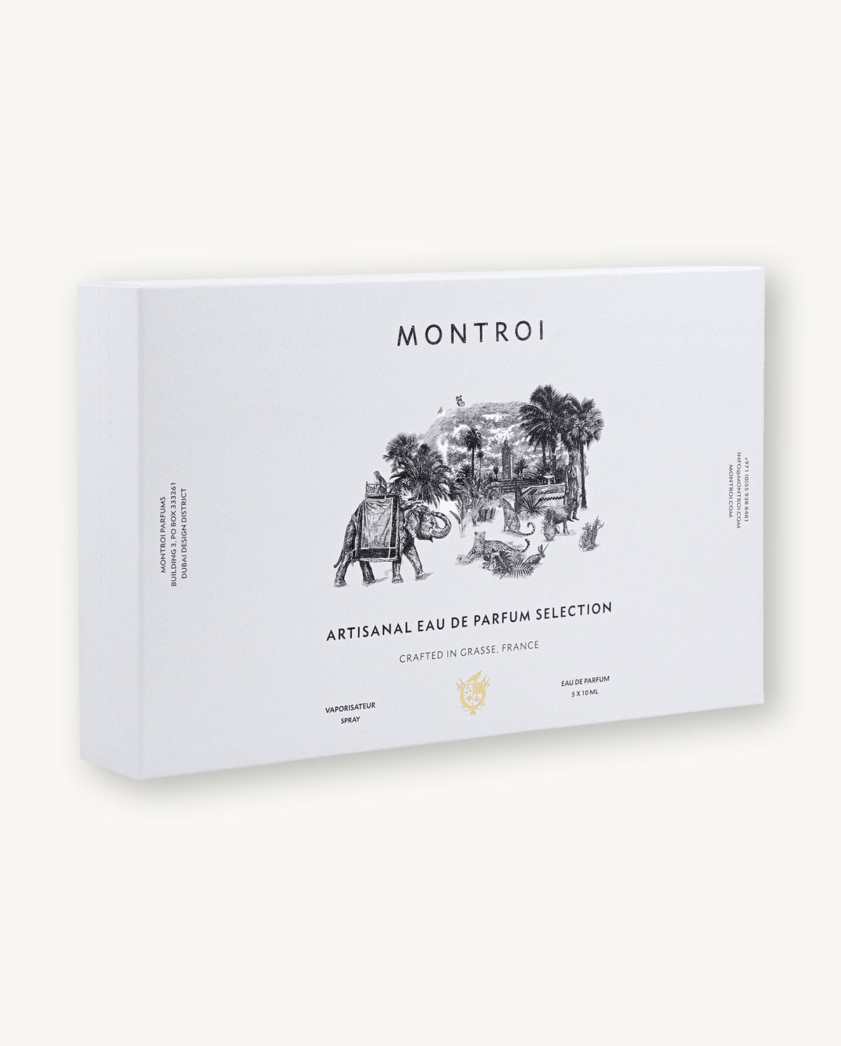 MONTROI ARTISANAL PERFUMES SELECTION 5X10ML