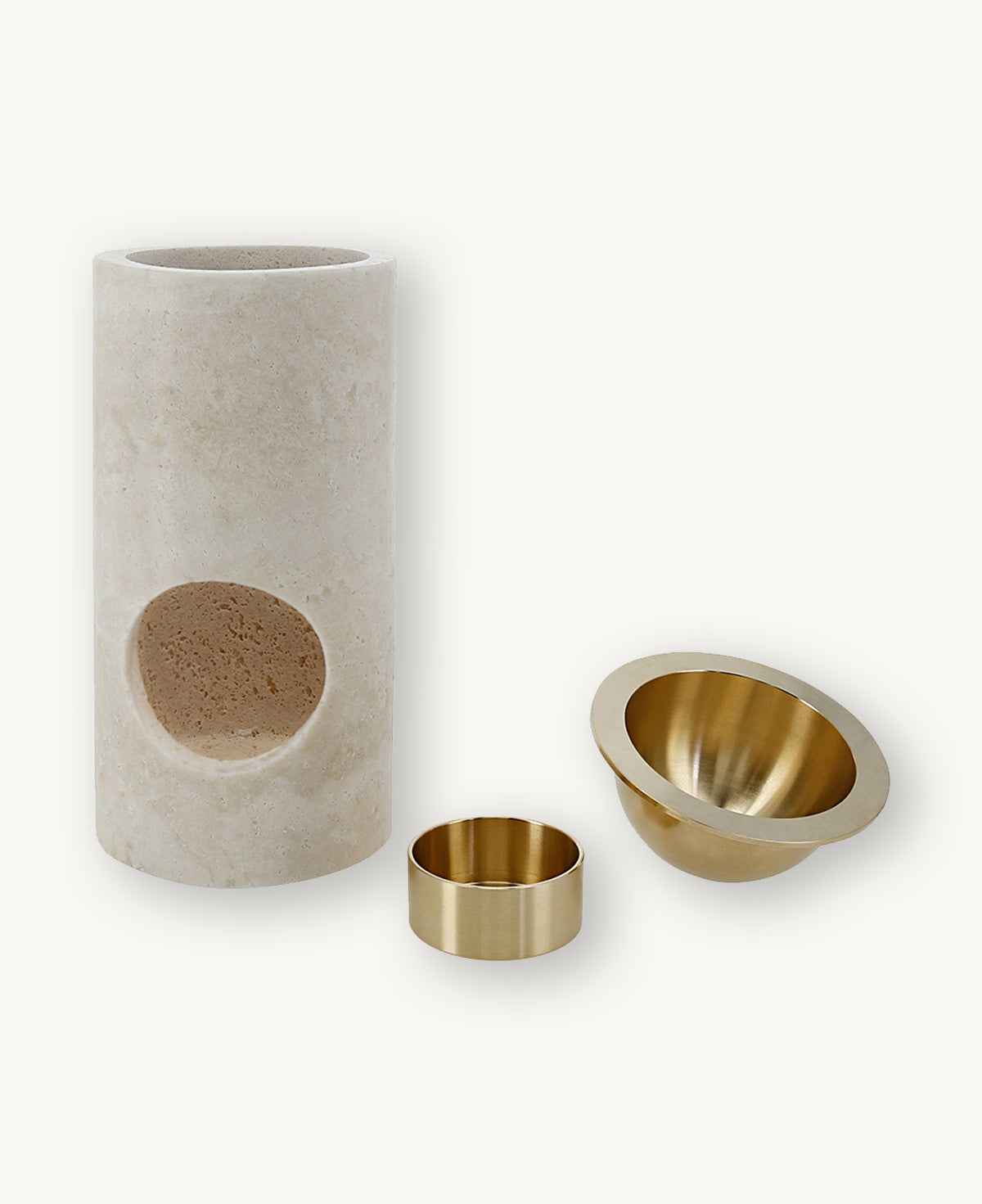 TRAVERTINE OIL BURNER