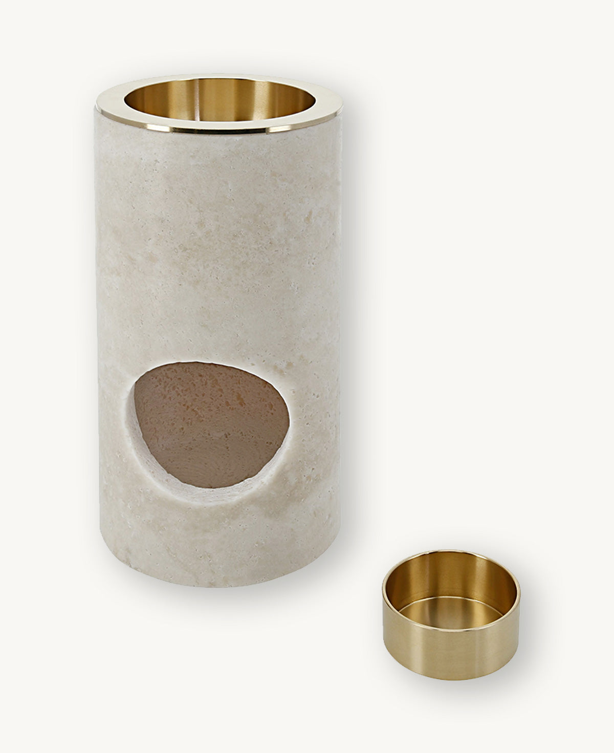 TRAVERTINE OIL BURNER