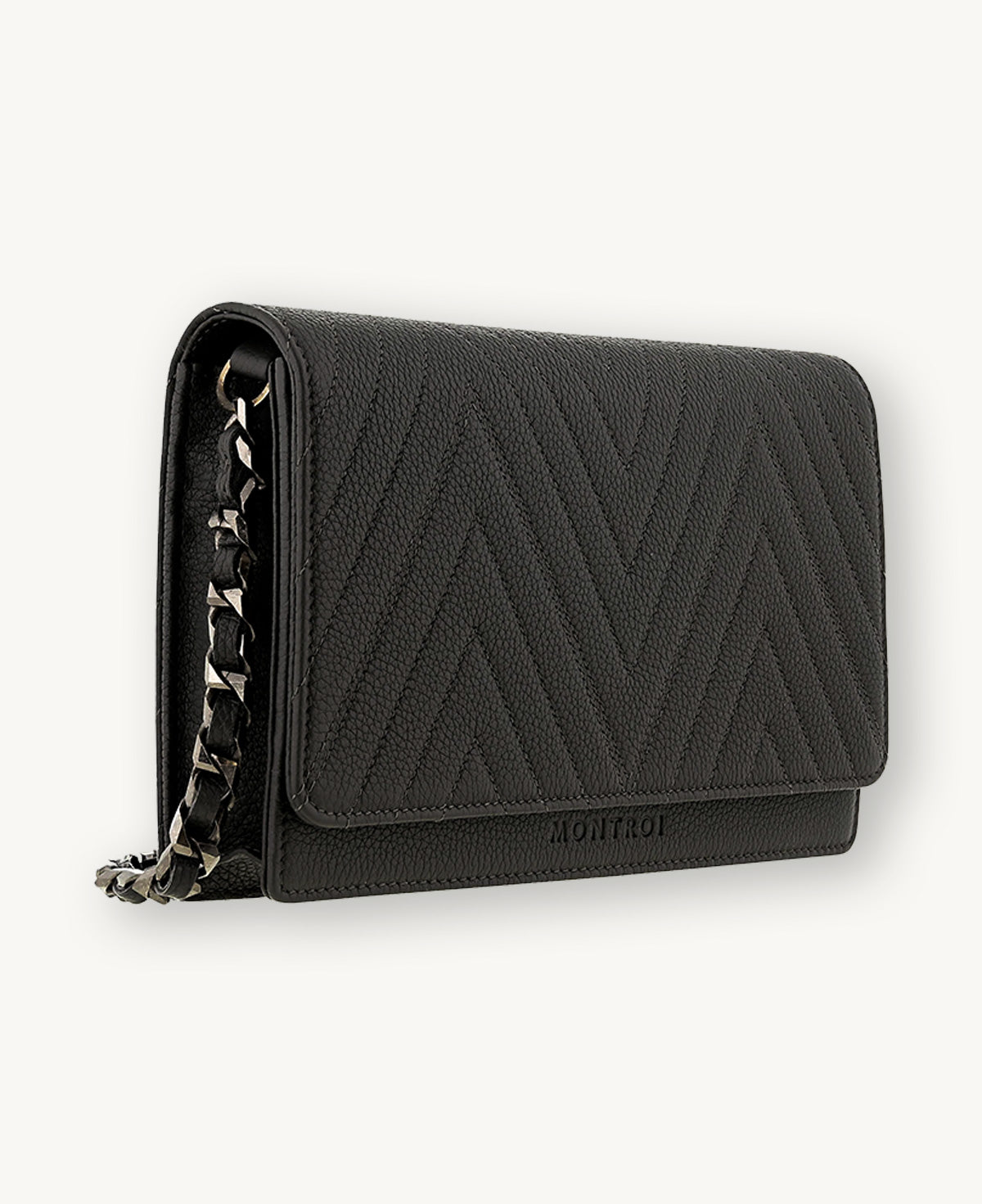 WALLET ON CHAIN BLACK